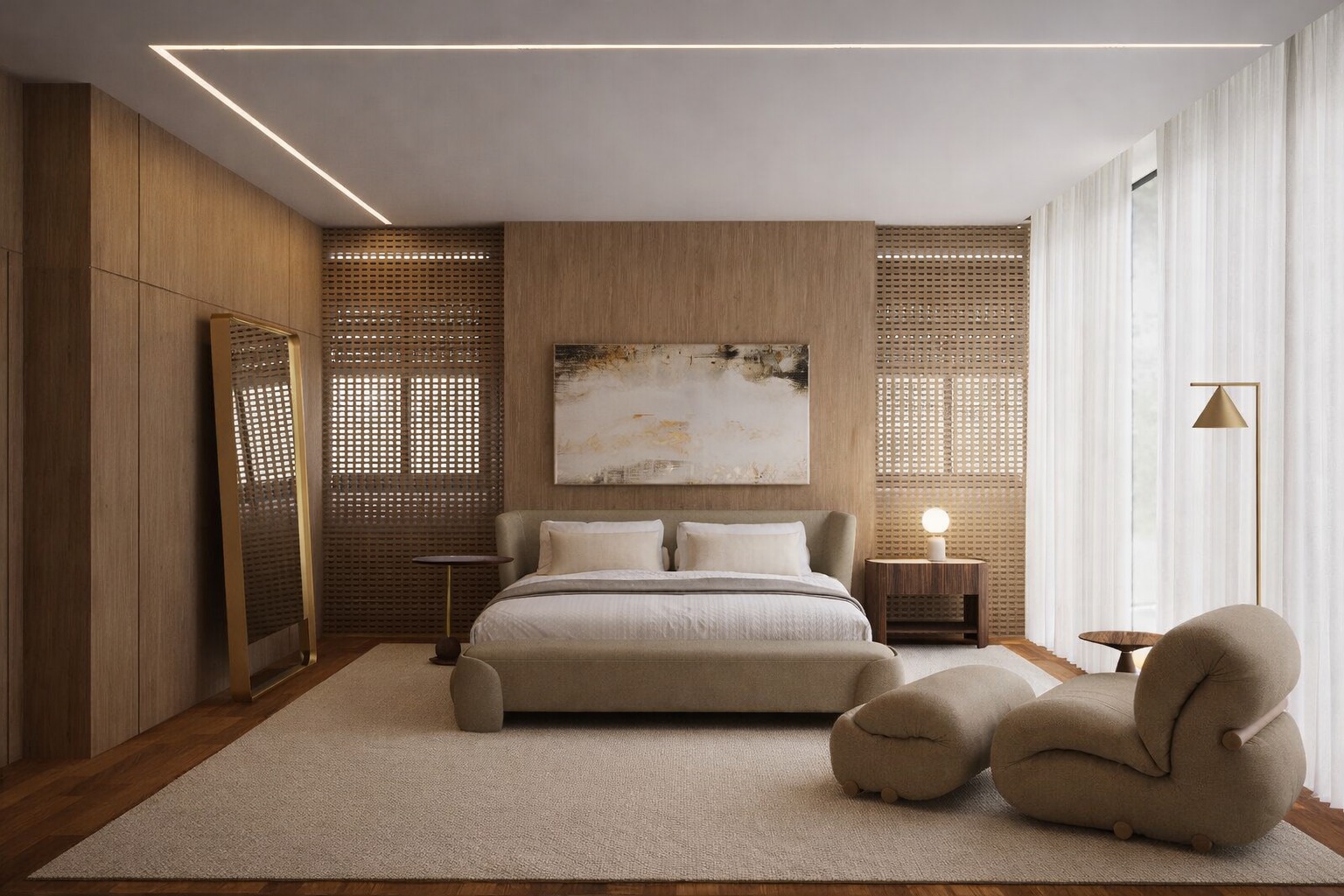 Quarto contemporâneo